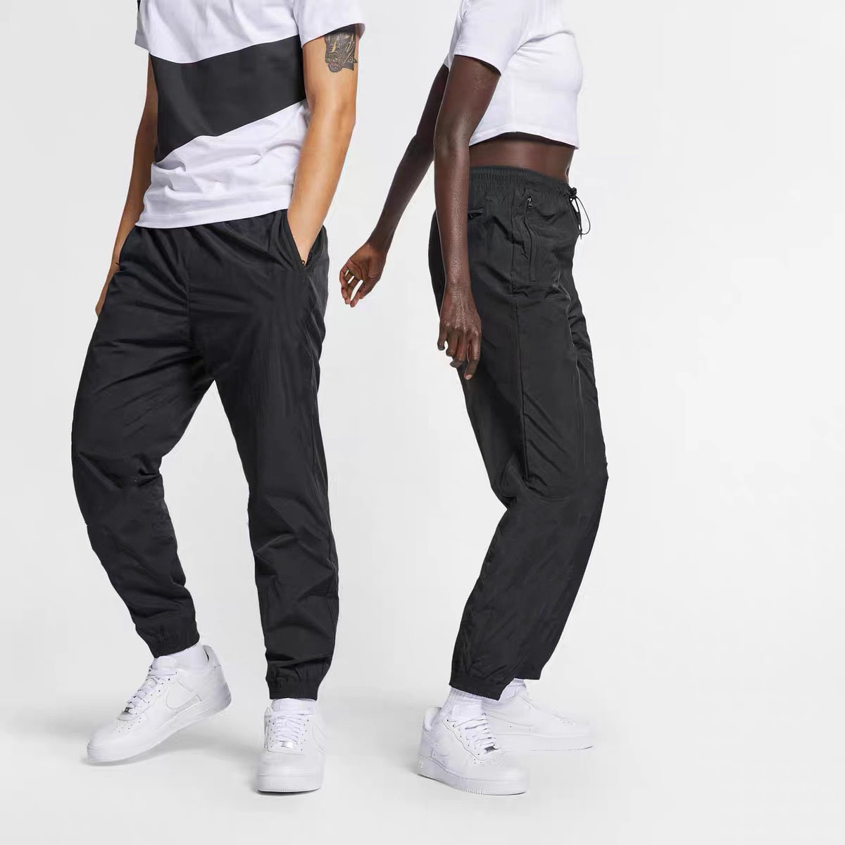 

Fashion Mens Designer Jogger Pants Arrival Sports Full Length Casual Active Top, Black