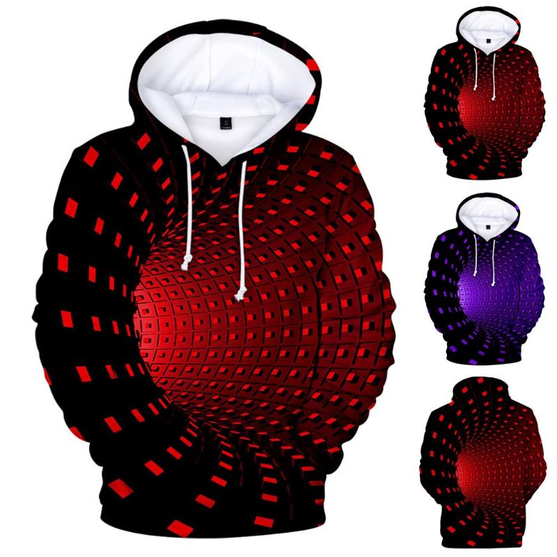 

Men's Hoodies & Sweatshirts Plus Size Women Clothing Unisex 3d Printing Creative Round Neck Casual Long Shirts Top Moletom Tie Dye Casacos F, Black