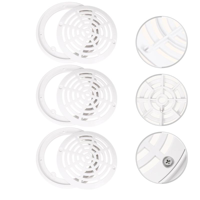 

Other Bath & Toilet Supplies 3pcs Swimming Pool Ground Leakage Accessories Drain Base Cover Parts