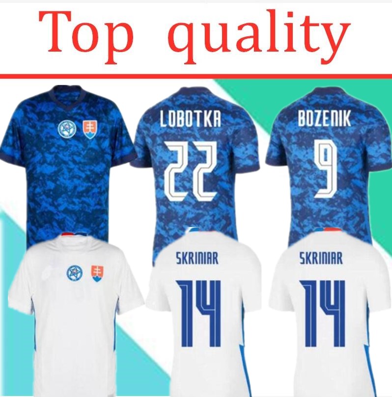 

21 22 BOZENIK SKRTEL SKRINIAR HAMSIK LOBOTKA Home biue away white national team Football shirts maillot se foot thailand 2021 Slovakia soccer jerseys, Yellow