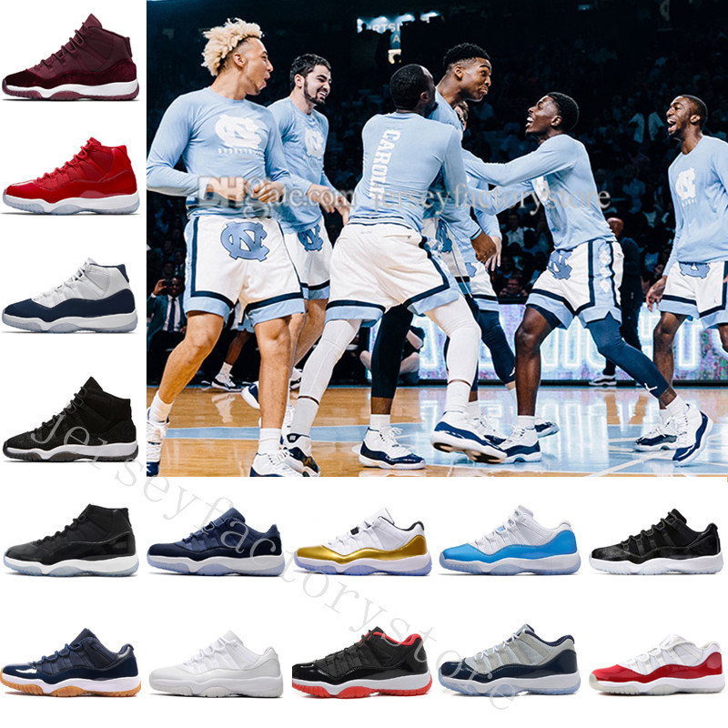 

11 Basketball Shoes Low Lower Mens Women Blue Sports Relo 11s XI Bred Space Jam Heiress Concord Men China Spring Sneaker Velvet Heiress, #25 high legeng blue