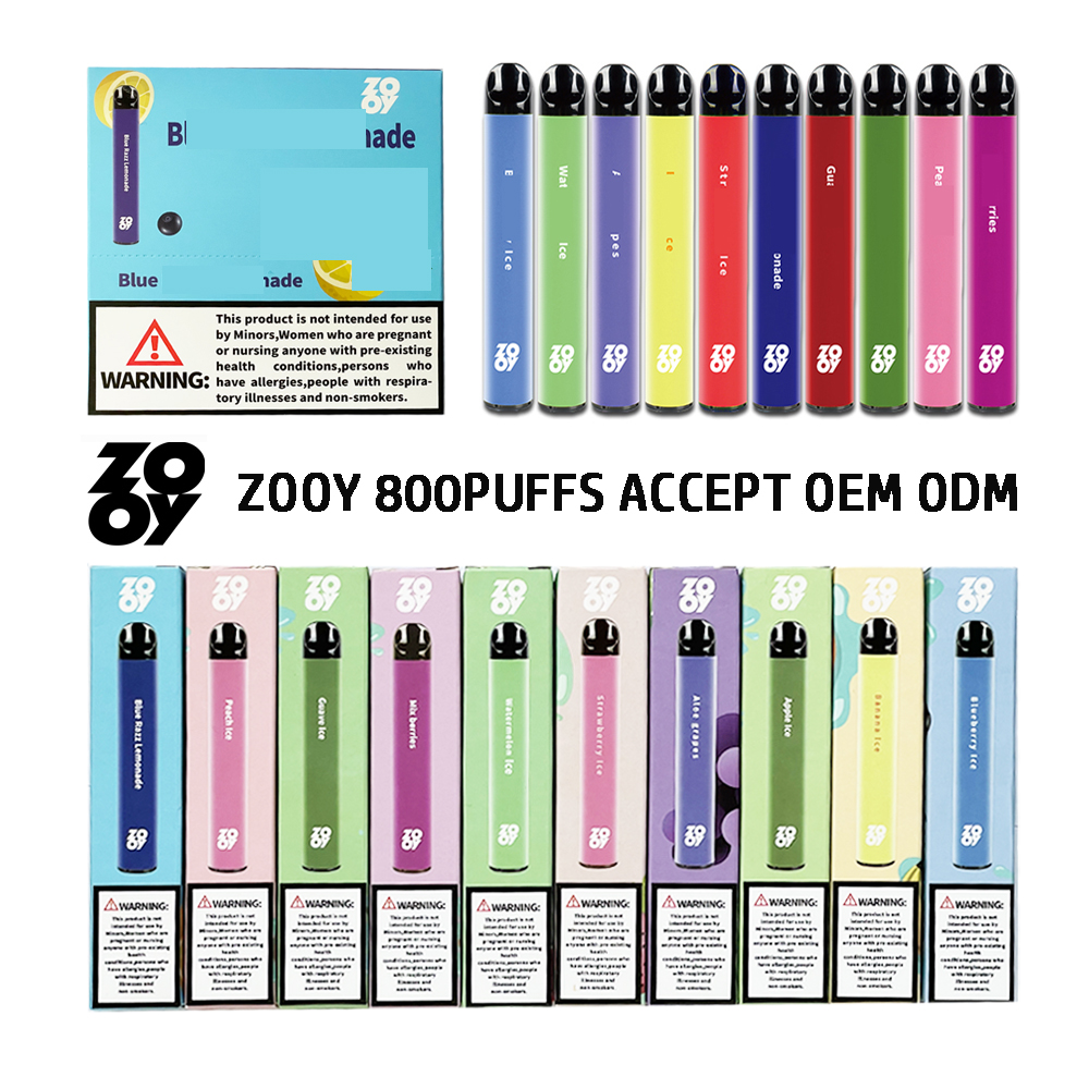 

Original ZOOY 600 Electronic Cigarette Disposable Vapes Pen 800 PLUS With Mesh Coil 3ml 400mah VS BANG XXL Vaporizer 50mg disposables vapes desechables sigarette
