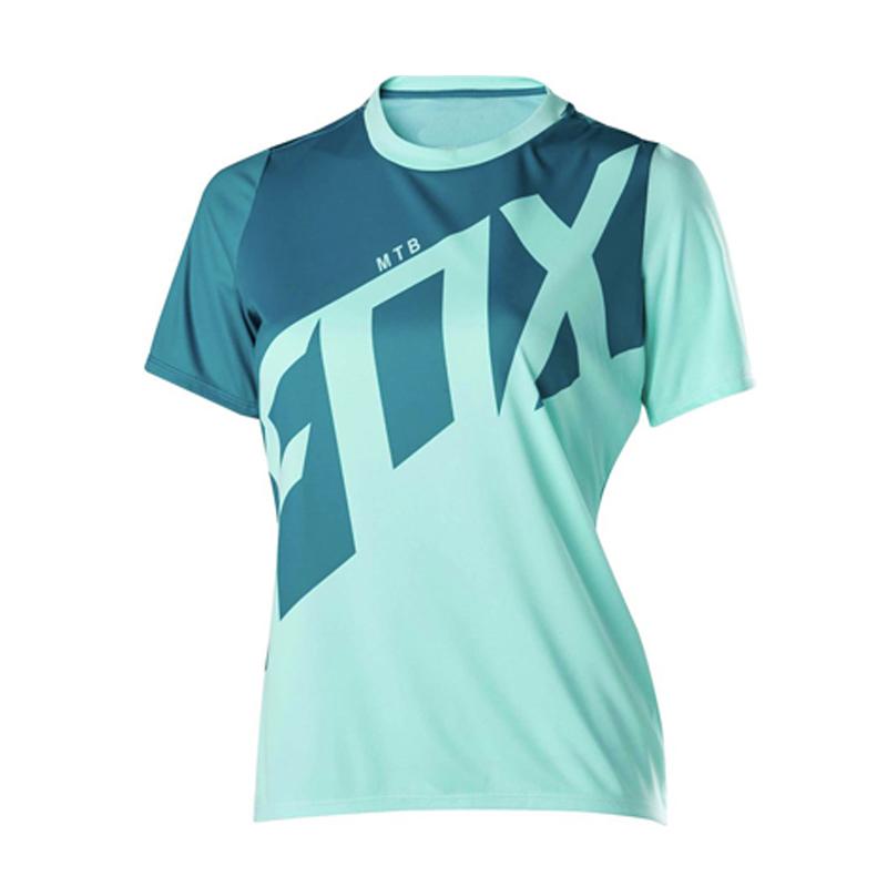 

Camiseta Motocross FOXMTB Women's Short Sleeve Cycling Shirt Fxr Downhill Jersey Bicycle Sportwear Racing T-shirt Jackets, Black;red