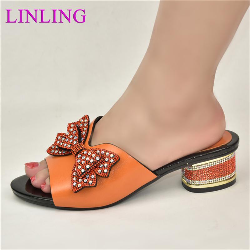 

Dress Shoes Elegant Crystal Shoe Women Designer Luxury 2021 Ladies Footwear Comfortable Fashion Sexy Wedding, Black
