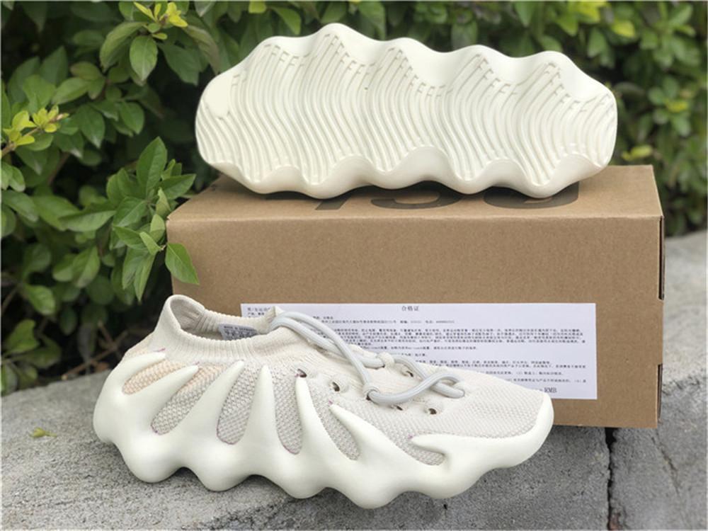 

2021 Authentic 450 Cloud White H68038 Outdoor Shoes Mens Women Dark Slate Cloud-Black Kanye West Wave Runner Zapatos With Original Box 36-47