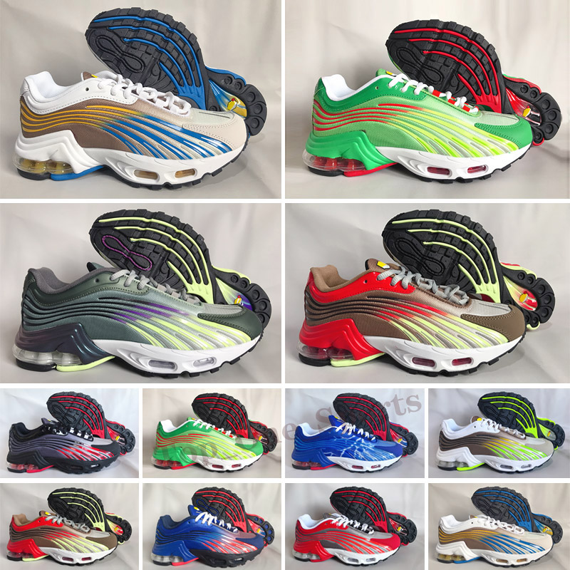 

tn Plus 2 Sports Shoes Men Women Deep Royal Blue Black Reflect Silver Hasta Tuned 3 Triple White Purple Nebula Mens Sneakers, Color 6
