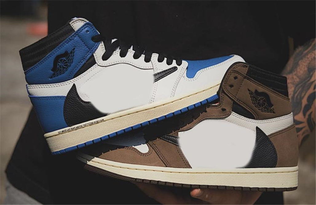 

2022 Authentic Fragment 1S High OG TS SP Shoes Mens Military Blue 1 Sail Dark Mocha University Cactus Jack British Khaki PlayStation Outdoor