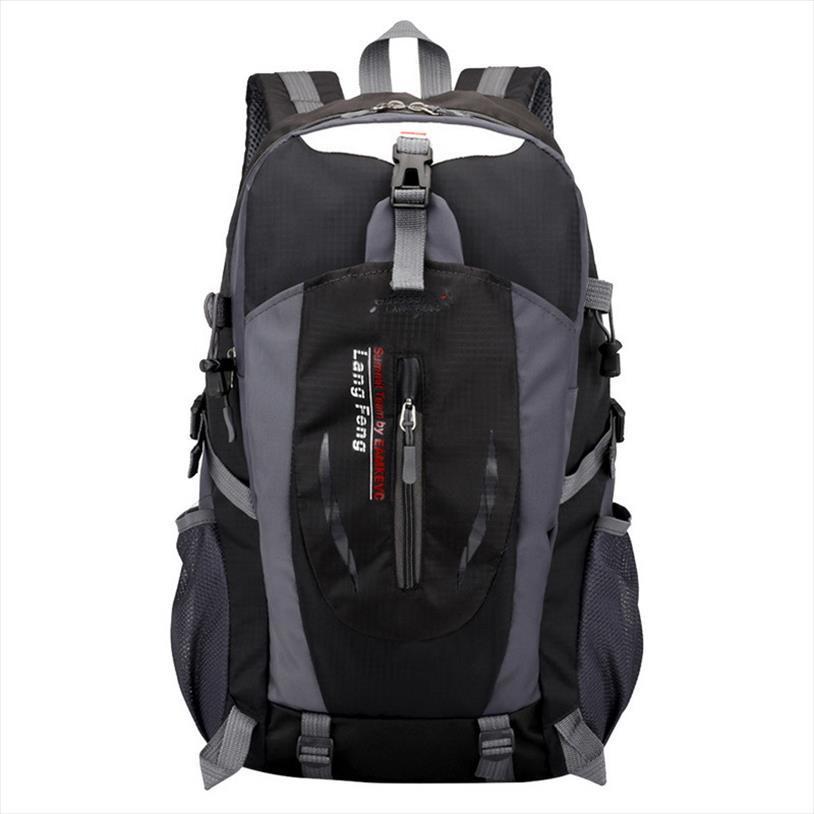 

40l outdoor bags sports travel mountaineering backpack camping hiking trekking rucksack waterproof bike shoulder