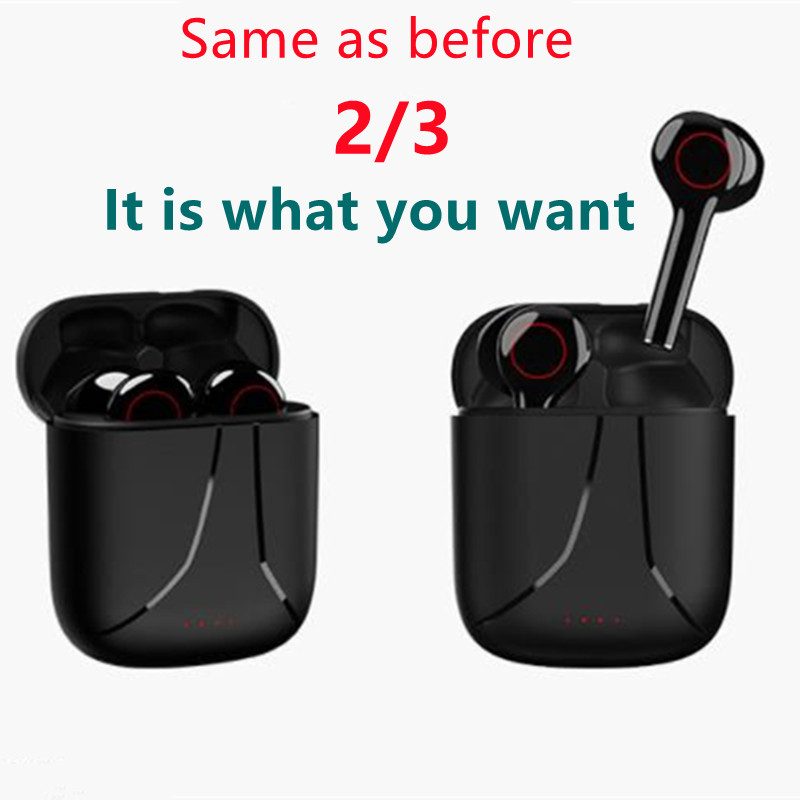 

Same As Before Bluetooth Wirless Earphone earphones Headphones Chip Metal Rename GPS Wireless Charging newest Generation In-Ear Detection For Cell Phone Christmas, A 2