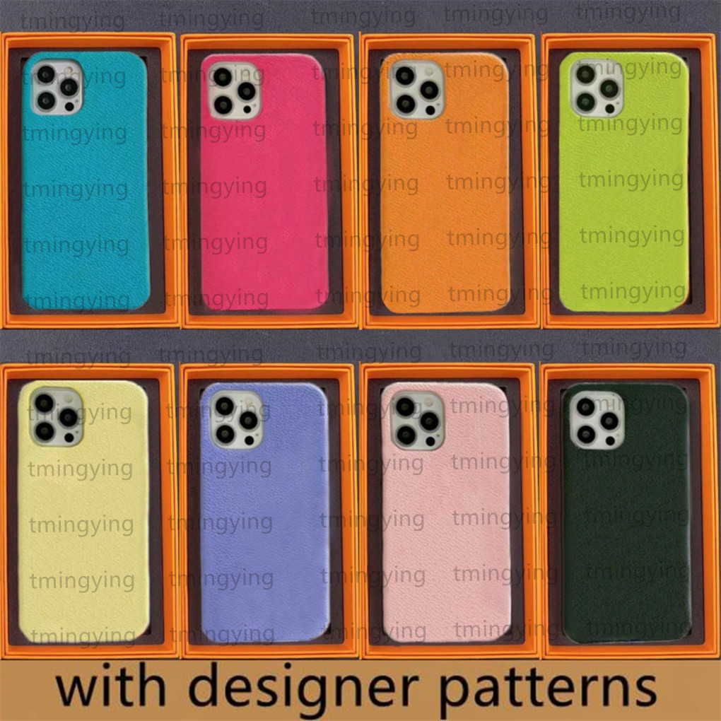 

Top Designers Leather Phone Cases For iPhone 13 Pro Max 12 Mini 11 Xs XR X 8 7 Plus Fashion Letter Print Designer Back Cover Luxury Shell Ce