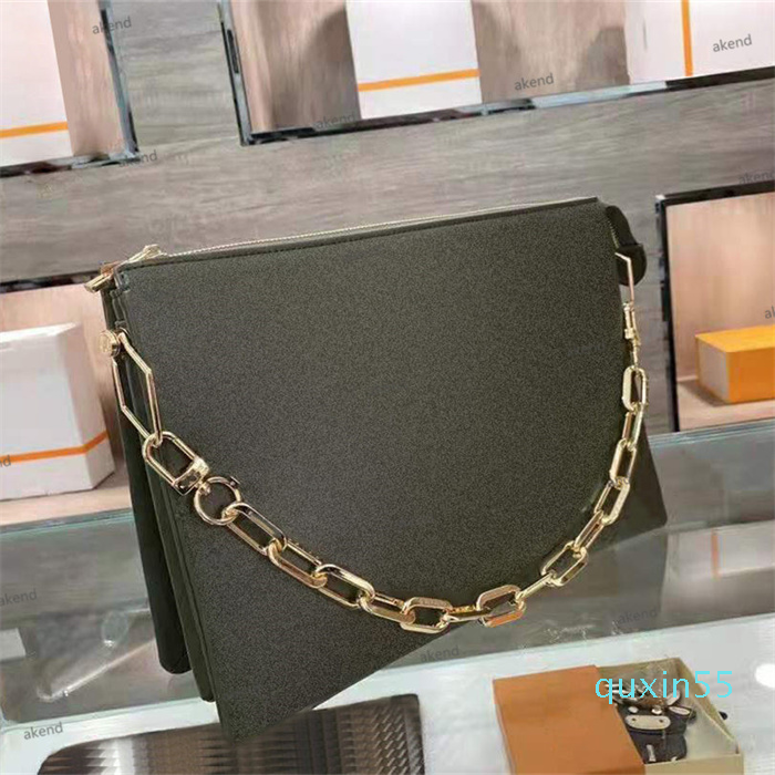 

Top quality Luxury Designer Genuine Bags leather COUSSIN Women's men tote crossbody mylon fashion Messenger wallet Camera Cases card 89, Black