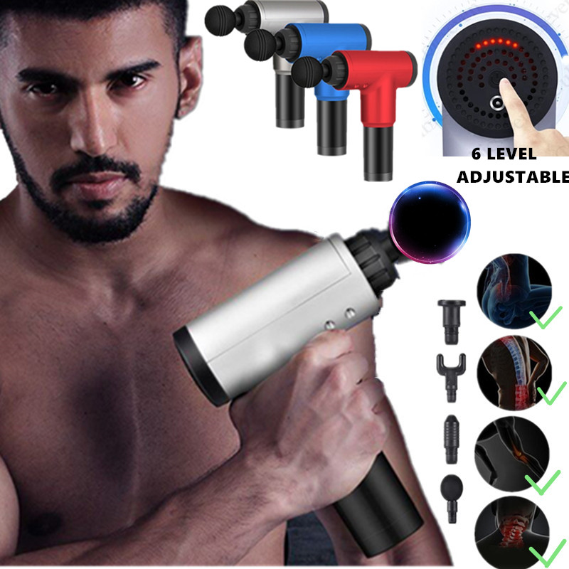 

High frequency Massage Gun Muscle Massage Gun Sport Therapy Massager Body Relaxation Pain Relief Slimming Shaping