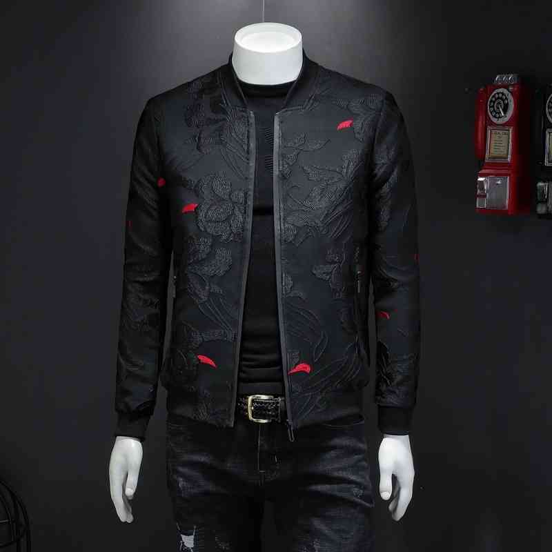 

Men's Jackets menswear spring jacket casual FRGP, Black