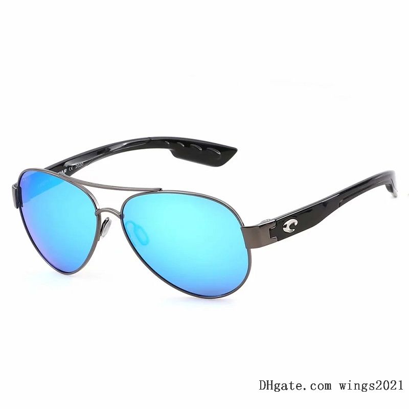 

Classic Costa Sunglasses for Women Luxury Designers Sun Glasses UV400 High-quality Polarized PC Lens 580P Color Coated TR-90 & Alloy Frame -, White;black