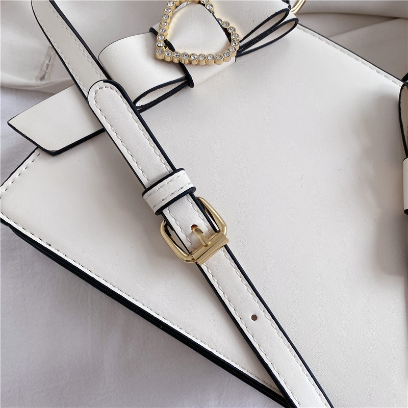 

New Handbag Shoulder 2021 Single Cute Underarm Style Bag Fashion Korean Small Fragrance Messenger Portable Women Gksei