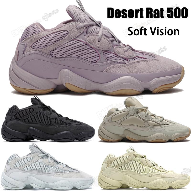 

2021 Newest 500 mens Runner shoes soft vision stone bone white utility black super moon salt men women outdoor sn RsJ YEEZIES BOOST350, 10