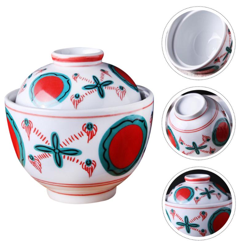 

Japanese Style Ceramic Tableware Underglaze Bowl Soup Steamed Rgg Bowls