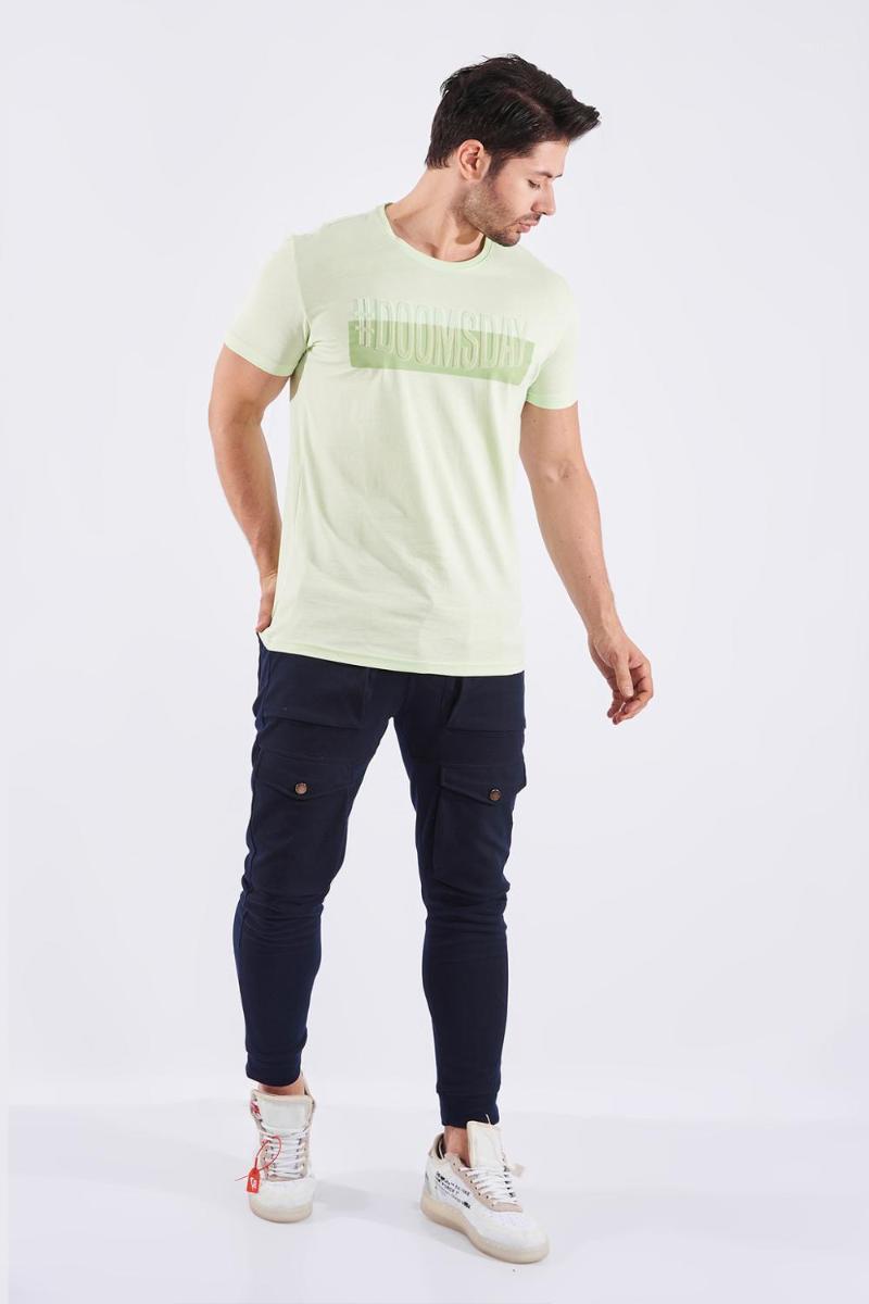 

Navy Blue Commando Pocket Tracksuit Men' Pants, As pic