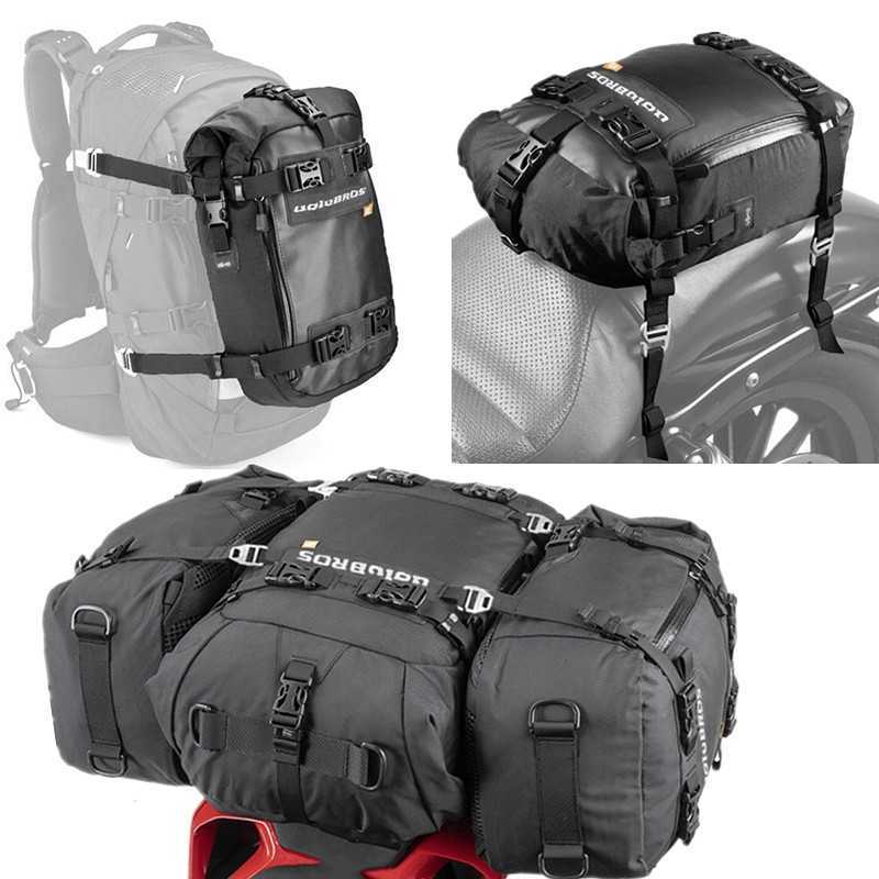 

Uglybros Motorcycle Baggage Pack Multifunctional Waterproof Motor Cruise Rear Seat Bag 10L 20L 30L Buiten Riding Backpack, 217 yellow