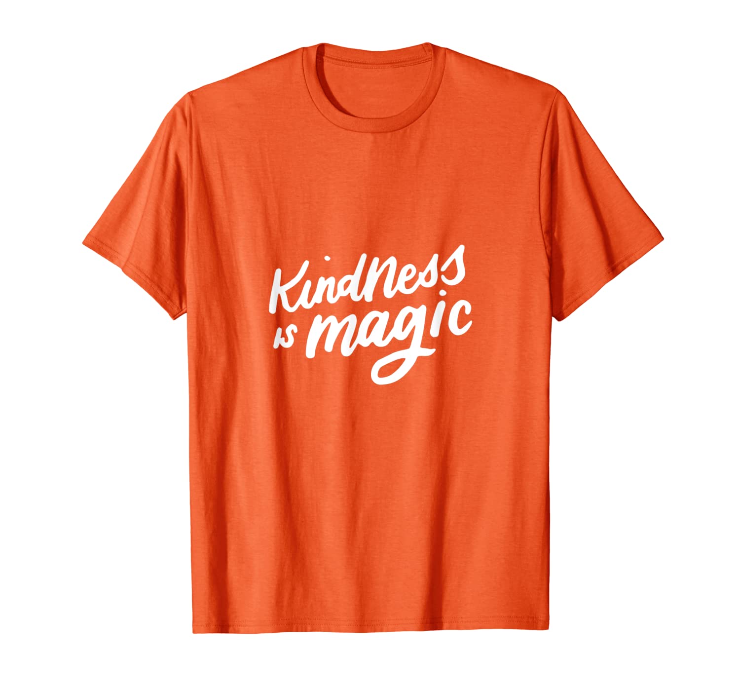 

kindness is magic tshirt, anti bullying, motivational gifts t-shirt, White;black
