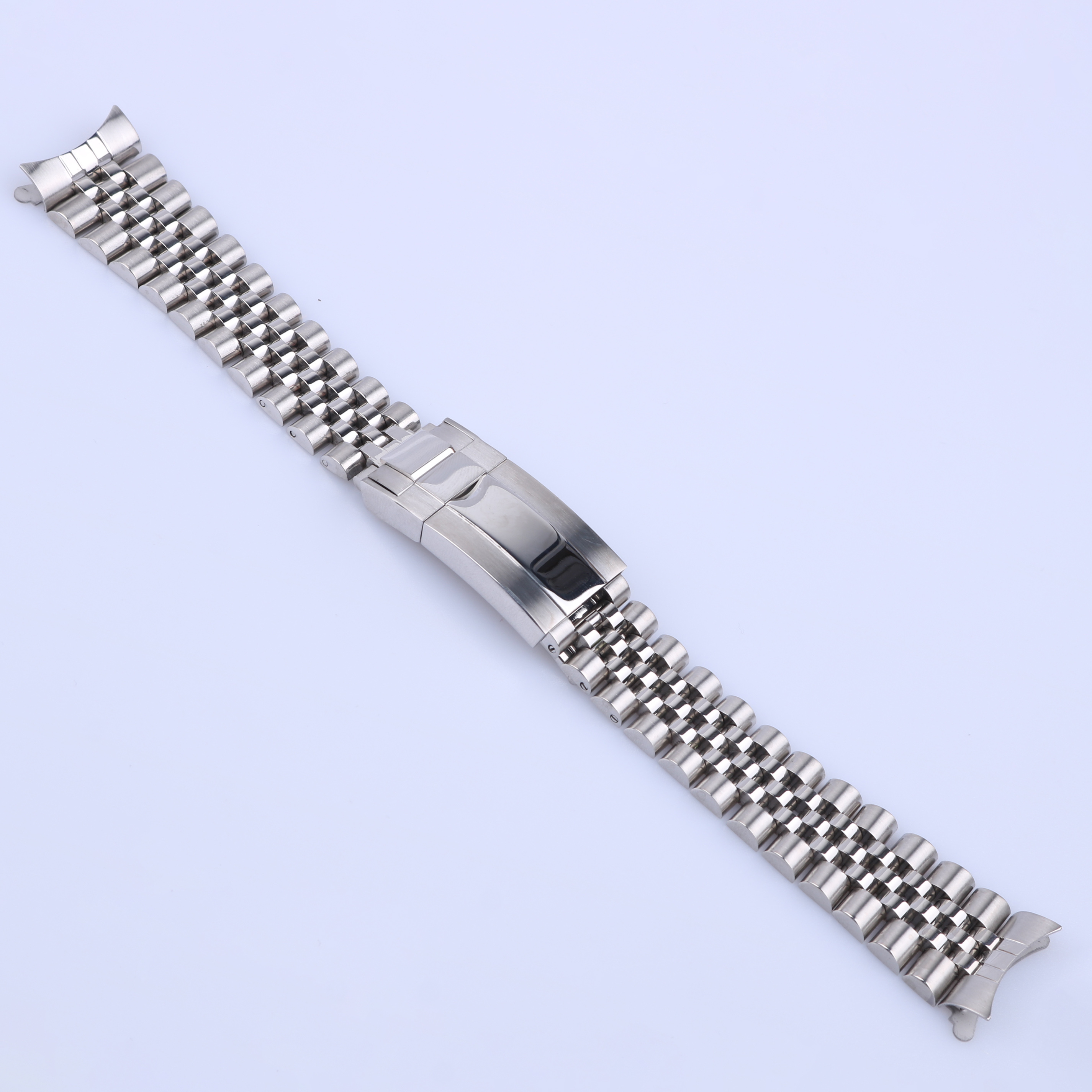 

20mm Jubilee Steel Watch Band strap Bracelet For Date just Old SUB GMT SKX