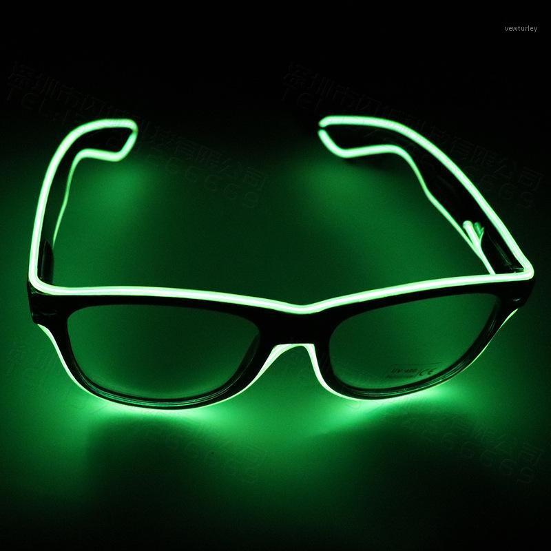 

Party Decoration Led Glasses Light Up Glow In The Dark Paint Halloween Christmas & Rave