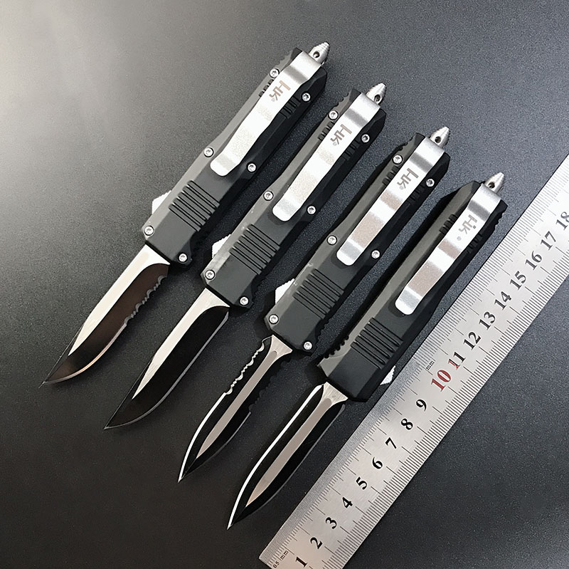 

High-end!Benchmade knives BM C07 mini D/A Double Action Automatic knife 440C stainless steel blade tactical knifes Pocket knife EDC tools