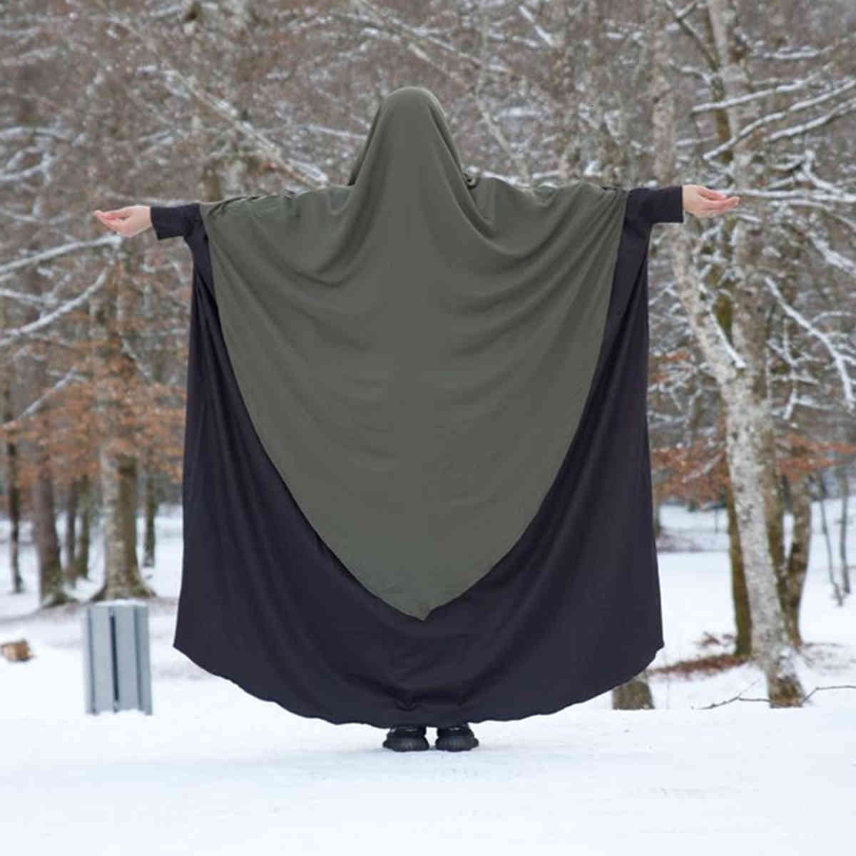 

Casual Dresses Ramadan Eid Abaya Dubai Turkey Muslim Prayer Hijab Maxi Abayas for Women Turkish Islam Clothing Kaftan Robe Longue, Navy blue