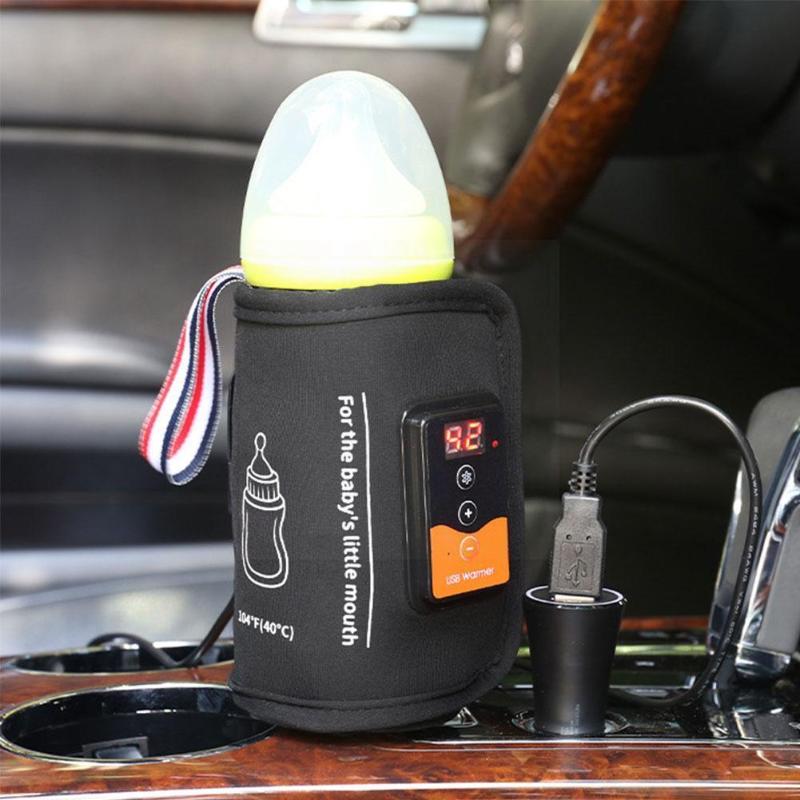 

Interior Decorations Car Milk Bottle Heater Usb Warmer Bag Heating Constant Temperature Waterproof For Home Outdoor A0r0