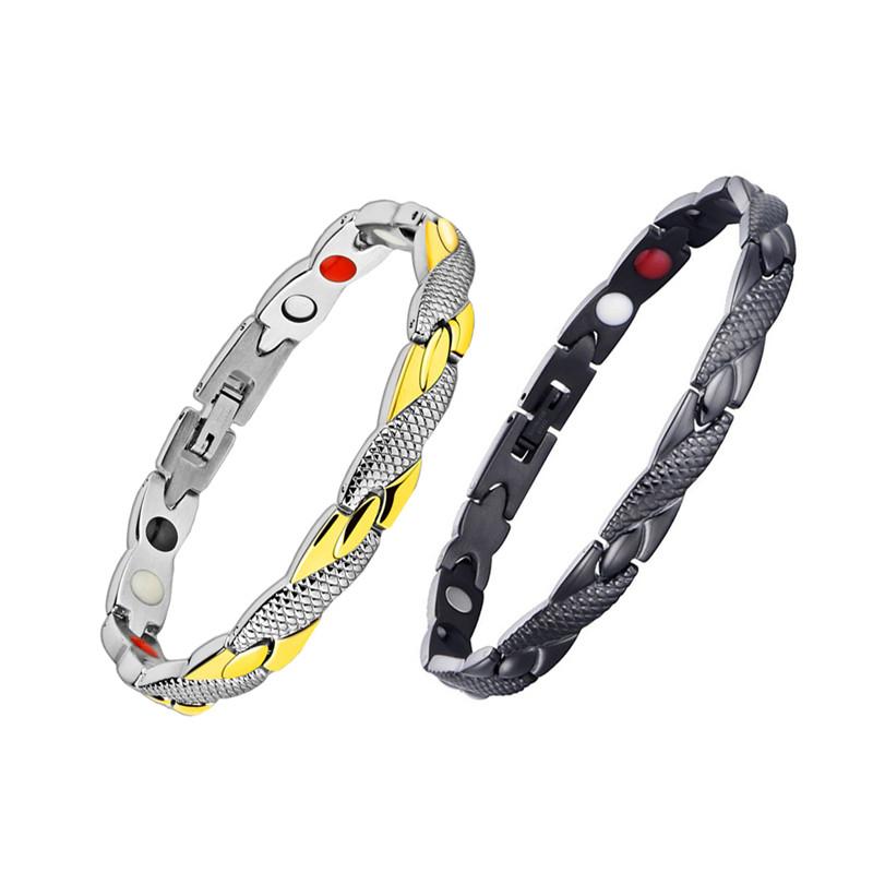 

Charm Bracelets Weight Loss Magnetic Slimming Bracelet Fashionable Jewelry For Man Woman Link Chain Health Product