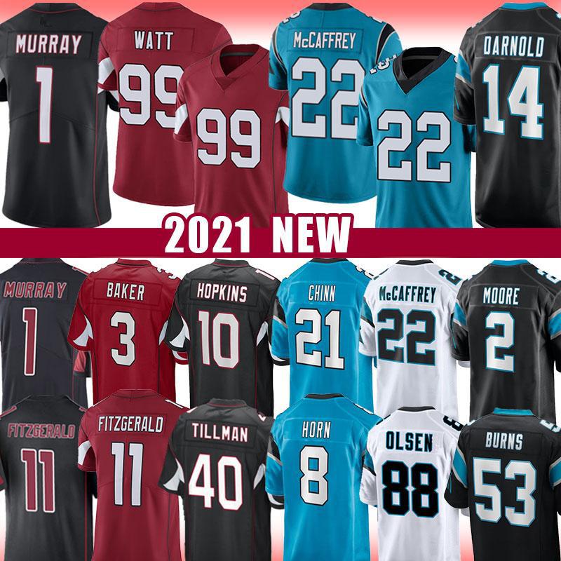 

Christian McCaffrey J.J. Watt Jersey Sam Darnold Kyler Murray DeAndre Hopkins Mens Womens Kids DJ Moore Larry Fitzgerald Baker Olsen, Mens jersey (hongque)