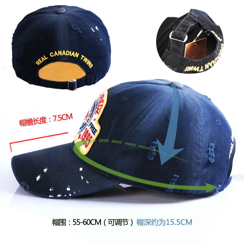 

Dsq Letter Cap Four Seasons Baseball Hat Couple Truck Driver in Europe and America,DSQ letter cap 2021, four seasons baseball cap