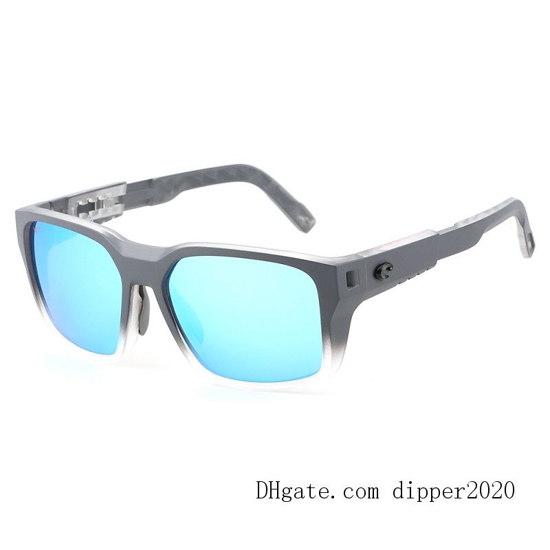 Lunettes de soleil Costa classique pour hommes 2021 Designers de luxe Lunettes Sun Lunettes UV 400 Haute Qualité Polarisée PC Lentille 580P Cadre