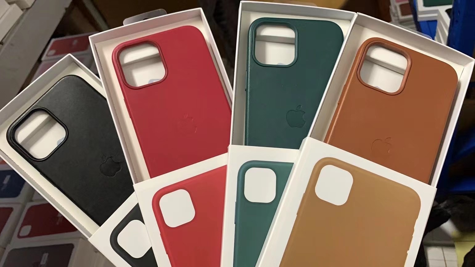 

Cell Phone Cases PU leather official case for iphone 11 pro max metal button
