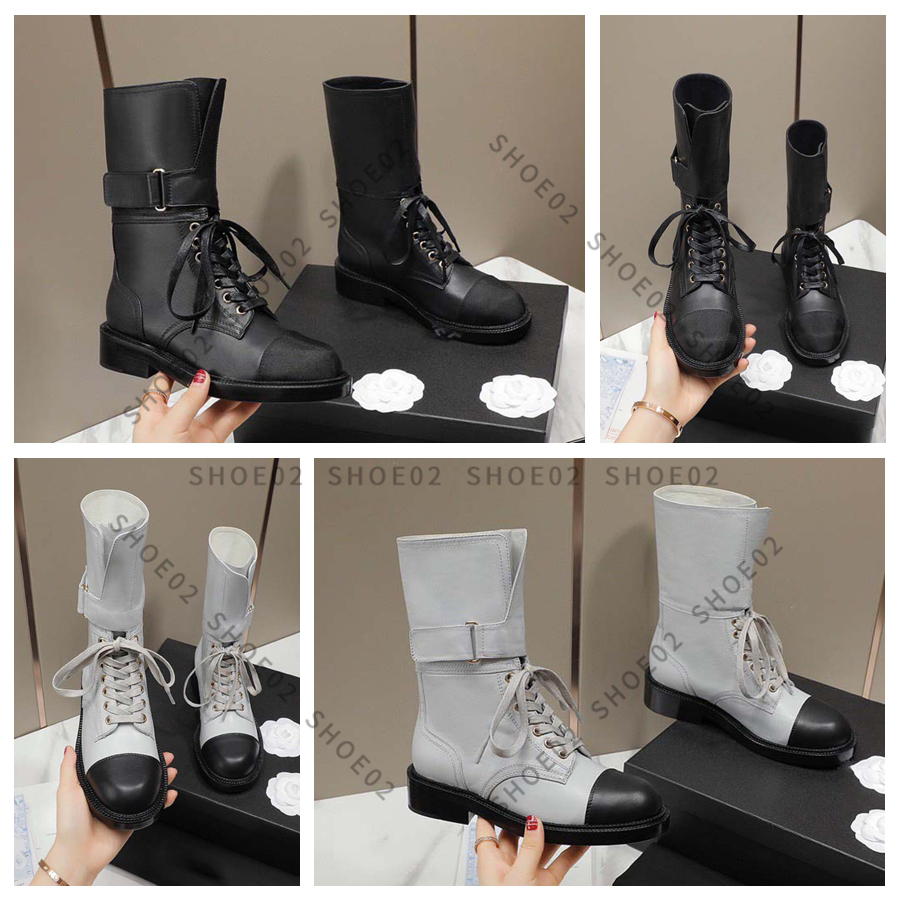 

Best-selling Women Boots Designer Half Boot Classic style Real Leather shoes Fashion shoe Winter Fall with box EU:35-41 By shoe02 01, #4