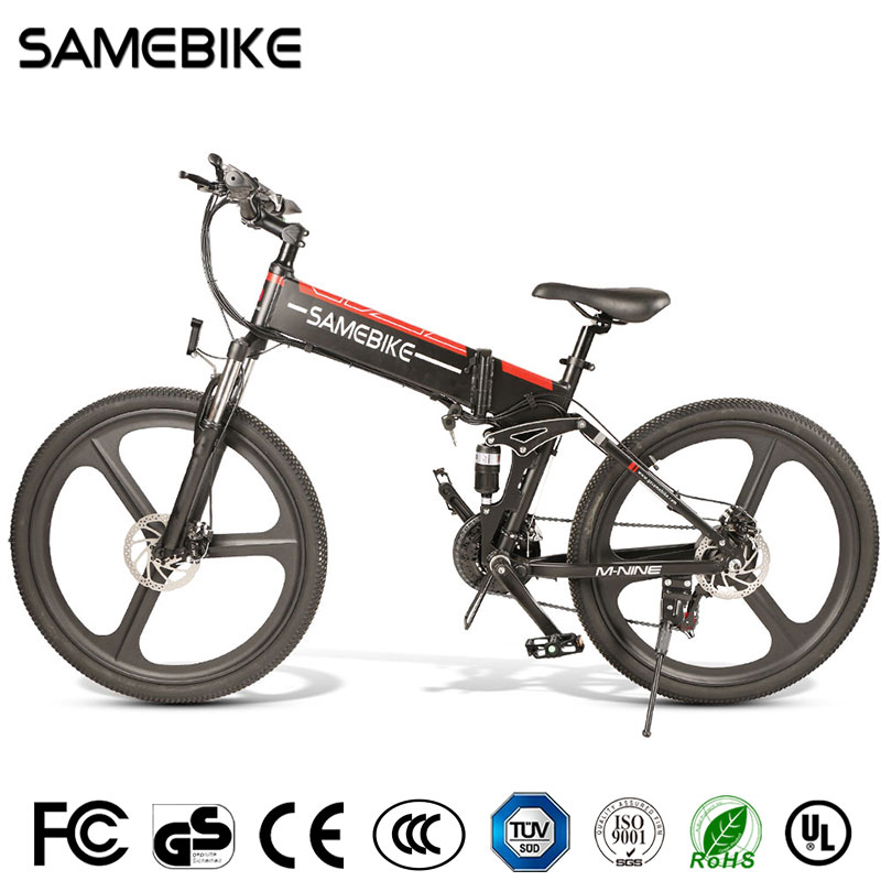 

[EU STOCK] SAMEBIKE LO26 500w Cycling Electric Bike 21 Speed Foldable 48V 10.4AH 30km/h Max Ebike MTB Bicycle, Customize