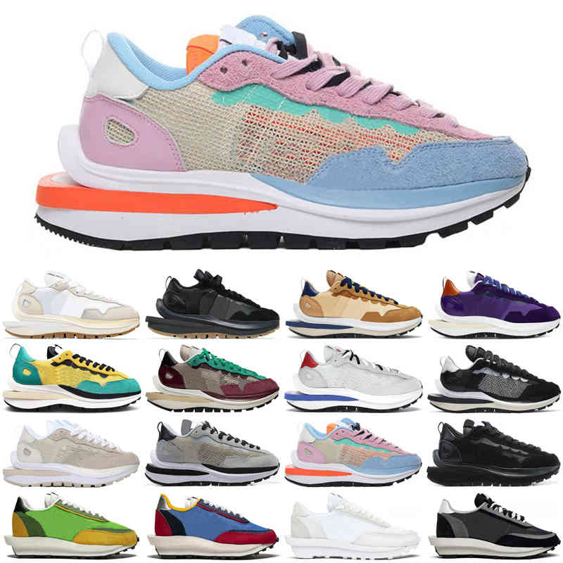 

waffle chunky dunky shoes pegasus fragment Dark Iris Sesame Noir Sail Pure Platinum Royal Fuchsia men women, #6 royal fuchsia