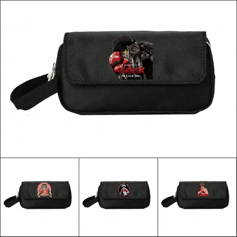 

Pencill Case Women Cosmetic Cases Makeup Bag Child Girls Double Zipper Pecill Handbag Purse Bags