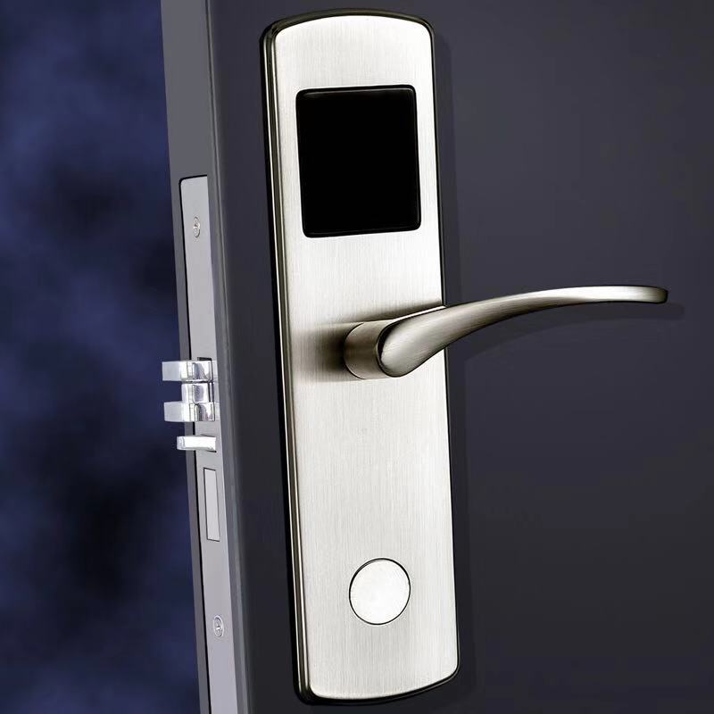 Intelligent Smart Card Lock With Good Quality And Elegant Design For Star Hotel-image-678508553