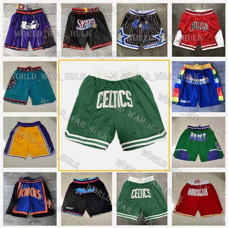 

Boston Celtics Phoenix Suns Los Angeles Lakers Chicago Bull Just Basketball Shorts DON Mitchell & Ness, Black;red