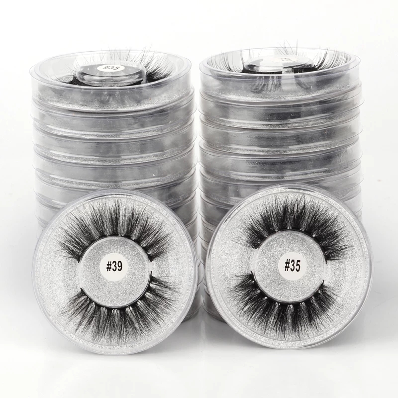 

3D Faux Mink False Eyelashes Natural Long Lashes Wispy Eyelash Extension Make Up Tools For Beauty