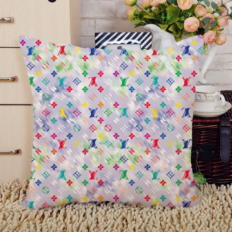 

Newest European Luxury Cushion Cover Home Decorative Sofa Throw Pillow Case High-precision Velve, Style 9