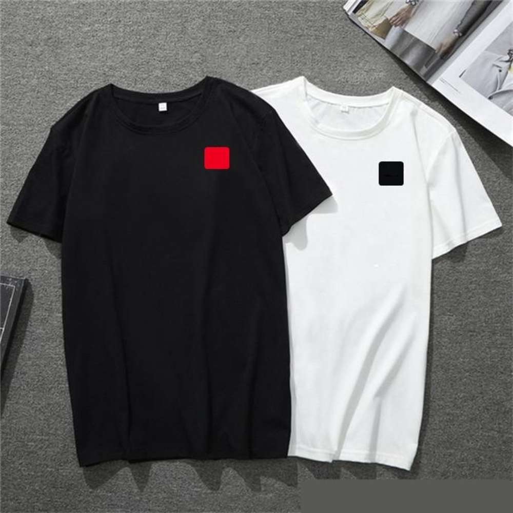 

2020 new mens t shirt European American popular small red heart printing T-shirt men women couples t-shirt