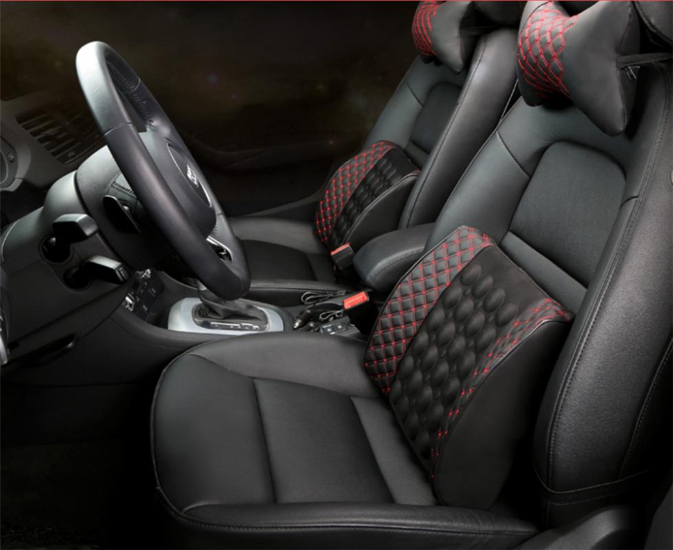 Coussins de siège Massage de voiture Coussin de taille utilisée