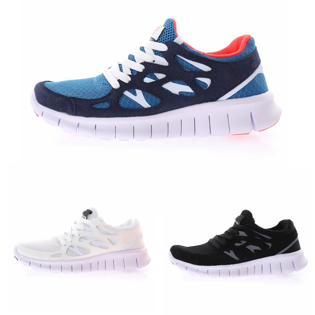 

Refreshing Men Women Free Run 2 Running Shoes Black White Blue Orange Casual Breathable Jogging Sneaker, Customize