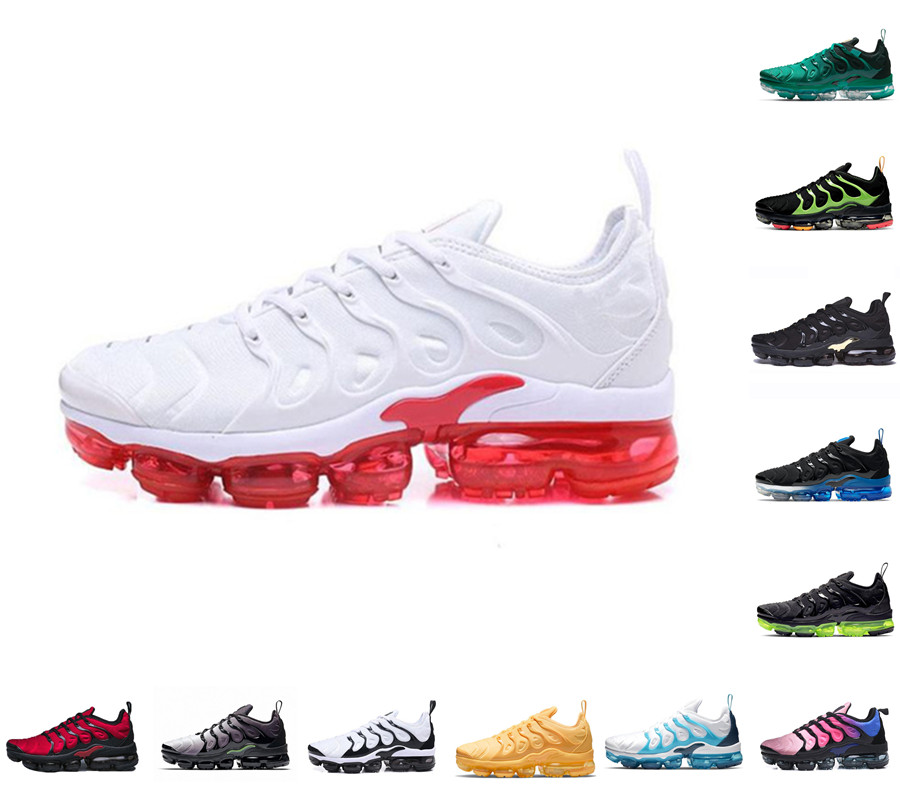 

TN plus mens running shoes airs orlando together triple red black white bumblebee bleached coral pure sports trainers USA active fuchsia men