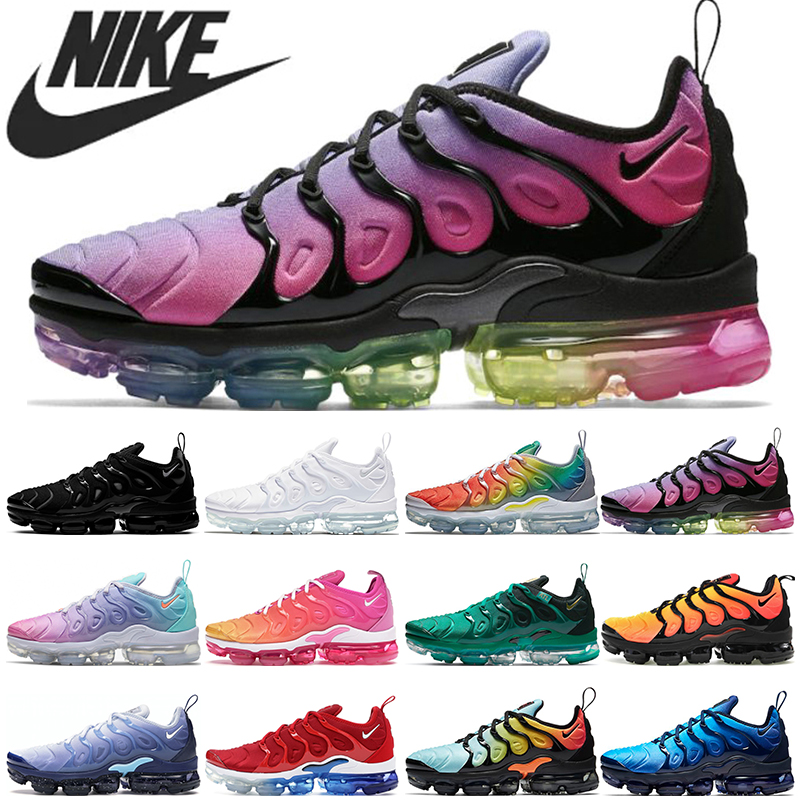 vapormax plus black bleached aqua