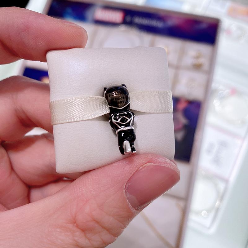 

Factory wholesale 100% 925 Sterling Silver Black Enamel Bead Fits European Jewelry Charm Bracelets