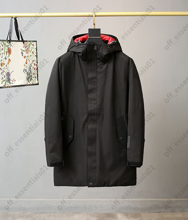 

France Luxury Brand mens down jacket Casual plus size mid-length coat men and women the same jackets, Customize