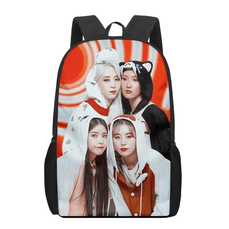 

School Bags MAMAMOO KPOP Girl 3D Printing Schoolbags For Girls Boys Children Kids Book Bag Junior Primary Student Bookbags Shoulde
